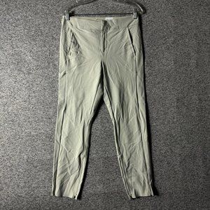 Athleta Women's Size 10 Beige Skinny Leg Stellar Trouser Pants